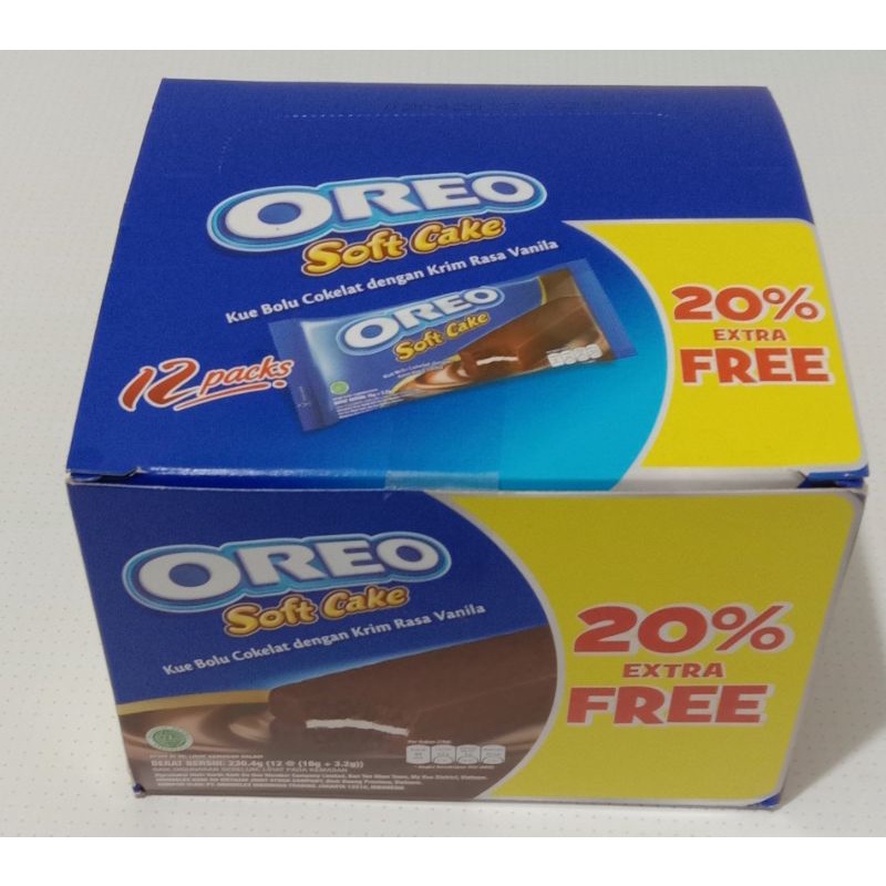 

Oreo Soft Cake - Netto 12 pcs x 16 gr