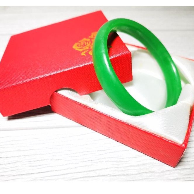 GELANG BATU GIOK PRIA WANITA GELANG KESEHATAN MINIMALIS