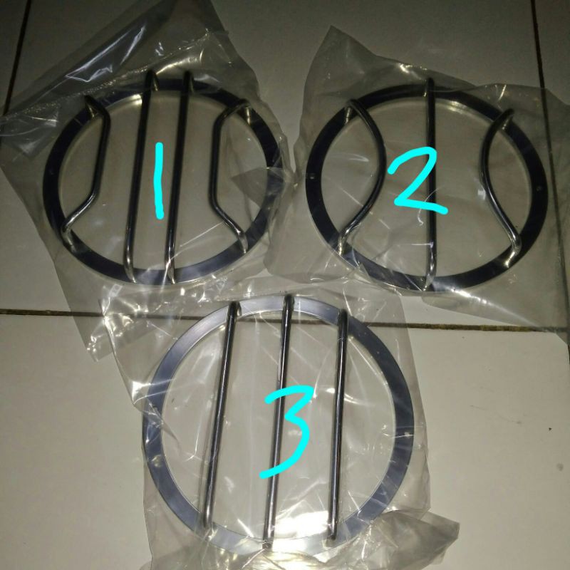 Grill subwoofer tutup subwoofer 6in