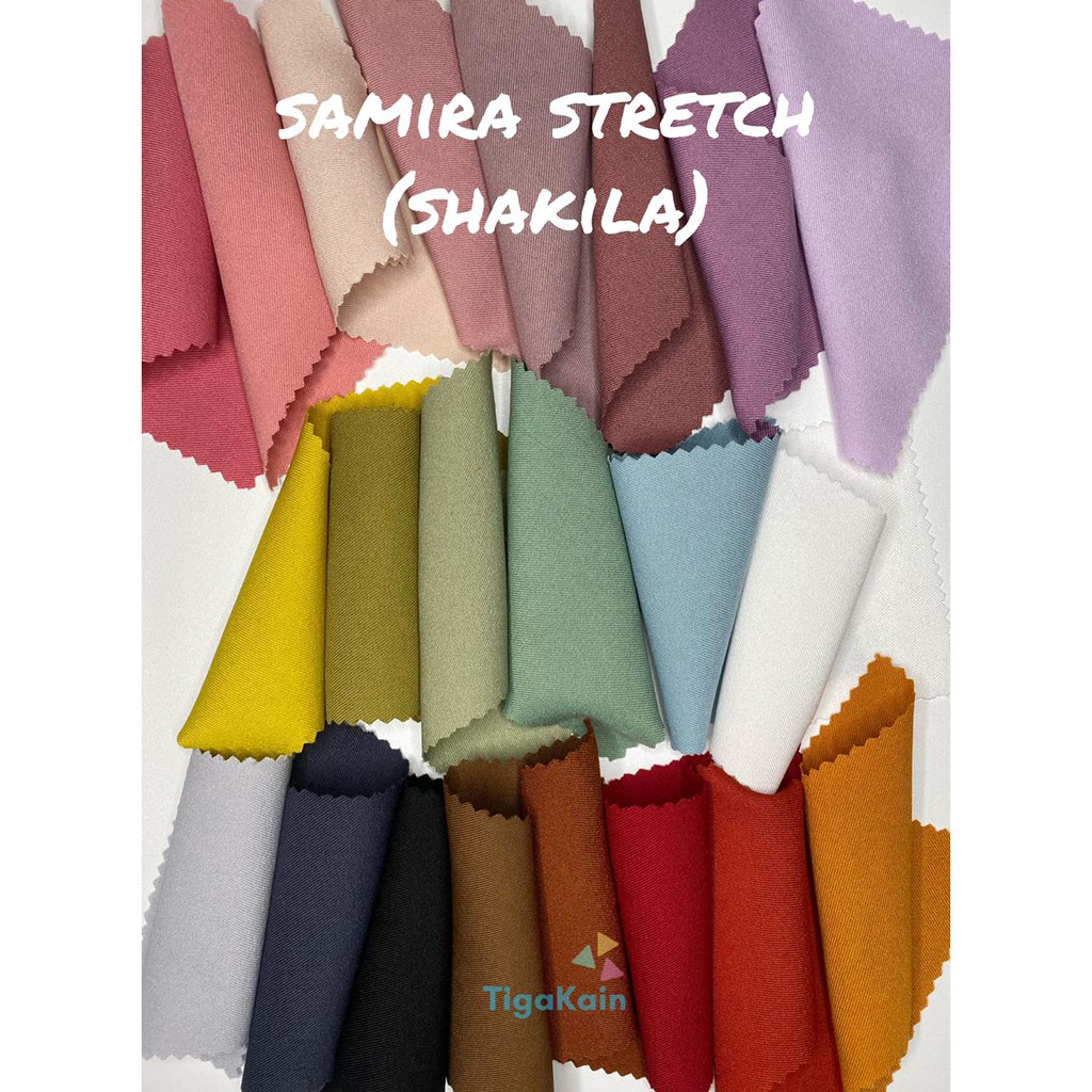 0.5 Meter Kain Samira Stretch /Shakila