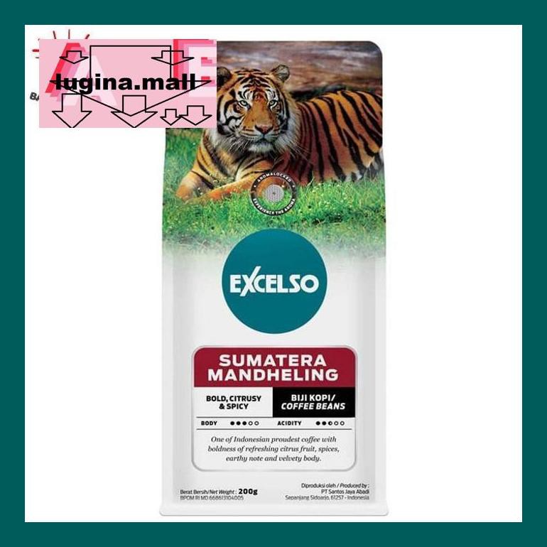 

Koptlu50G Excelso Sumatera Mandheling Coffee Biji 200 Gram - Biji Kopi Lud5Sc