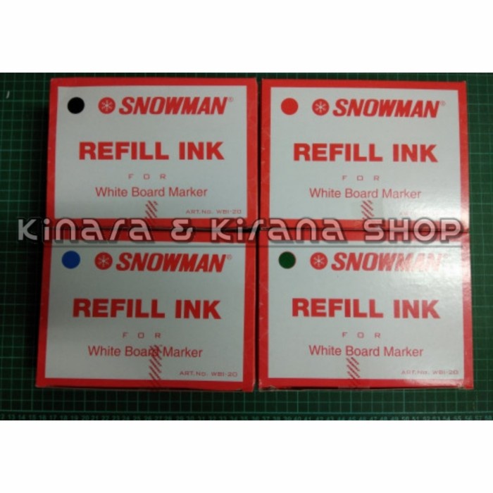 

Produk Unggulan Refill Spidol Whiteboard Snowman Limited