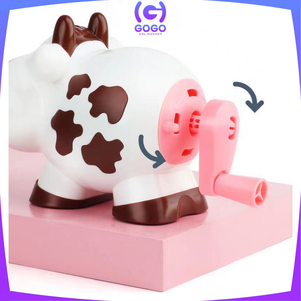 GOGO-M281 Mainan Edukasi Anak Plastisin Bentuk Sapi Cow Dream Clay / Maenan Set Lilin Tanah Liat Toys Kids