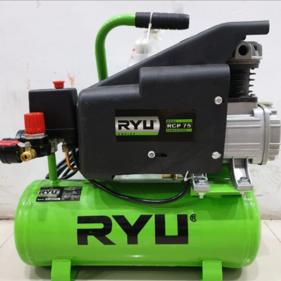 KOMPRESOR RYU RCP75 RCP 75 10L 10 LITER COMPRESSOR POMPA ANGIN