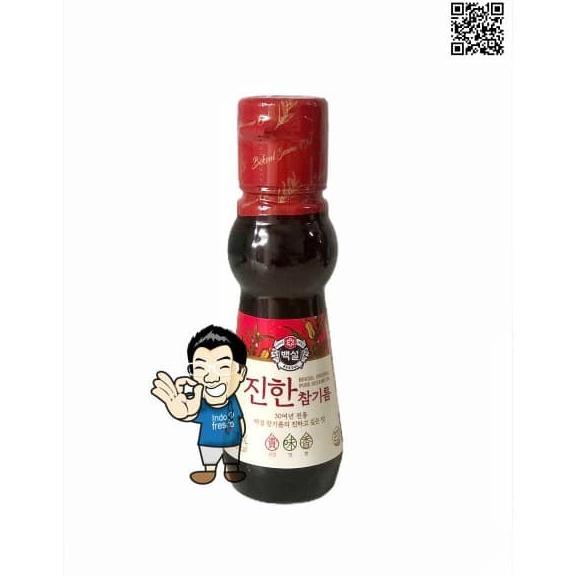 

Premium Sesame Oil Korea/ Minyak Wijen Korea/ CJ Beksul Camgirem 110ml