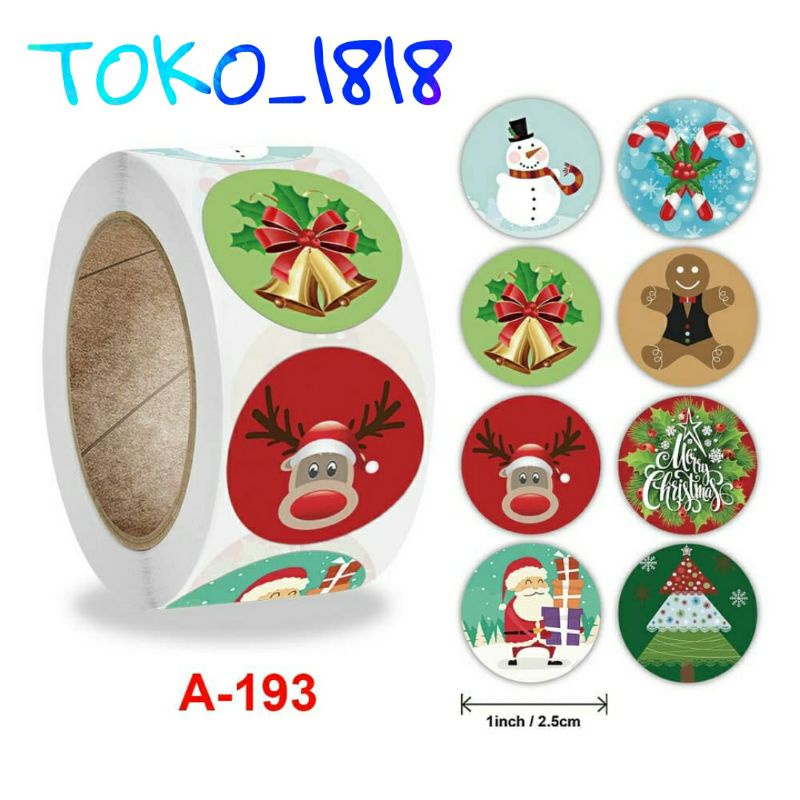 

STIKER NATAL / STIKER TOPLES NATAL / STIKER CHRISTMAS / STIKER TOPLES KUE / STIKER ROLL NATAL / LABEL STIKER NATAL / STIKER LABEL NATAL