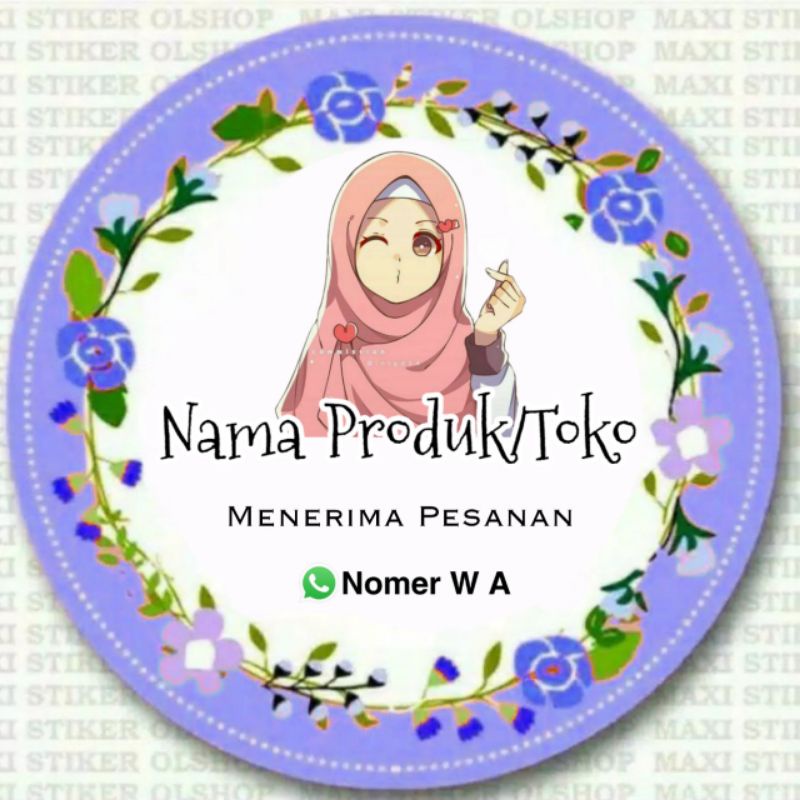 

(MINIMAL ORDER 100 PCS) STIKER PRODUK KEMASAN MAKANAN / CEMILAN