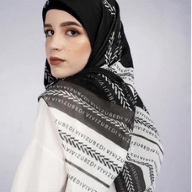 preloved - vivi zubedi - zeamaya scarf, black