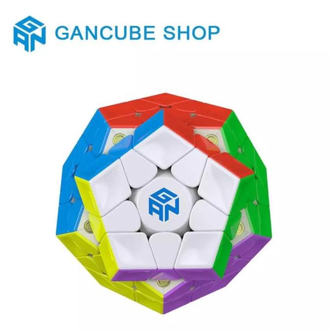 Rubik Gan Megaminx M Magnetic 3x3x3 Magnet Magnetik 3x3 Megaminxed PO