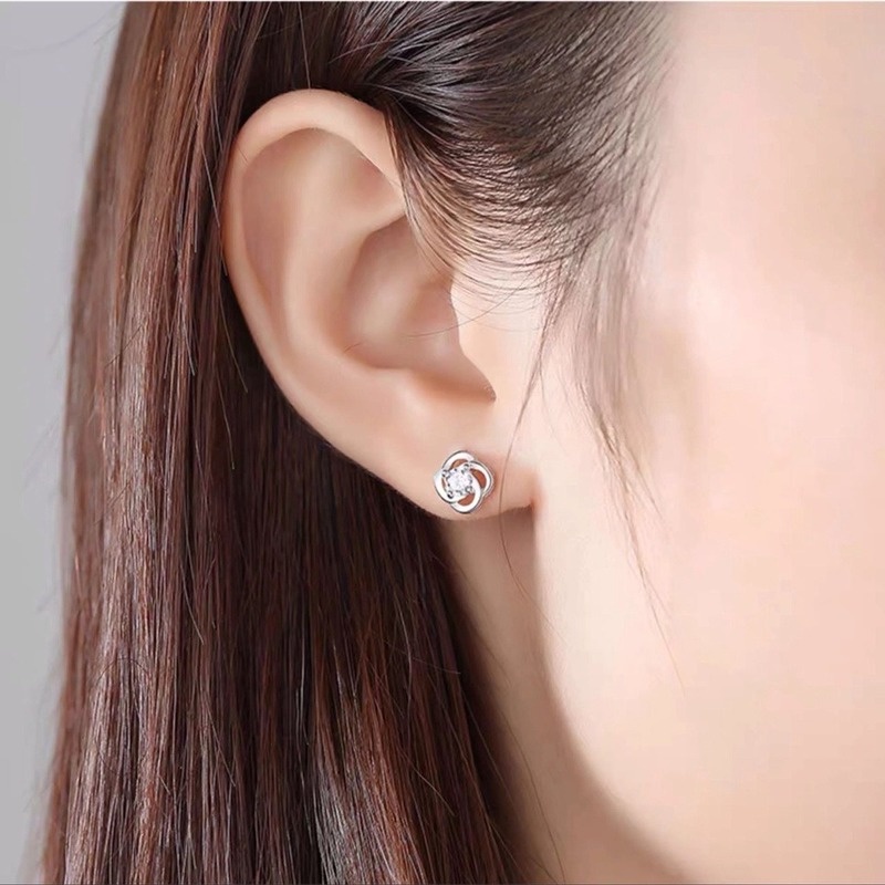 Anting Tusuk Gantung Temperament Desain Permen Gaya Korea Selatan Untuk Wanita