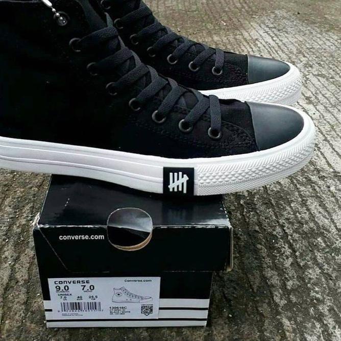 3.3 MALL Sepatu Convers95 All Star flash Petir Tinggi Sepatu Kasual Sekolah Pria Wanita