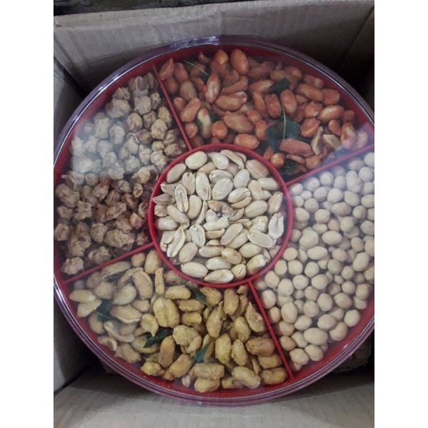 

Kacang tray 5 rasa 1kg
