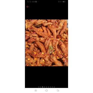 

kripik usus pedas dan original 1kg