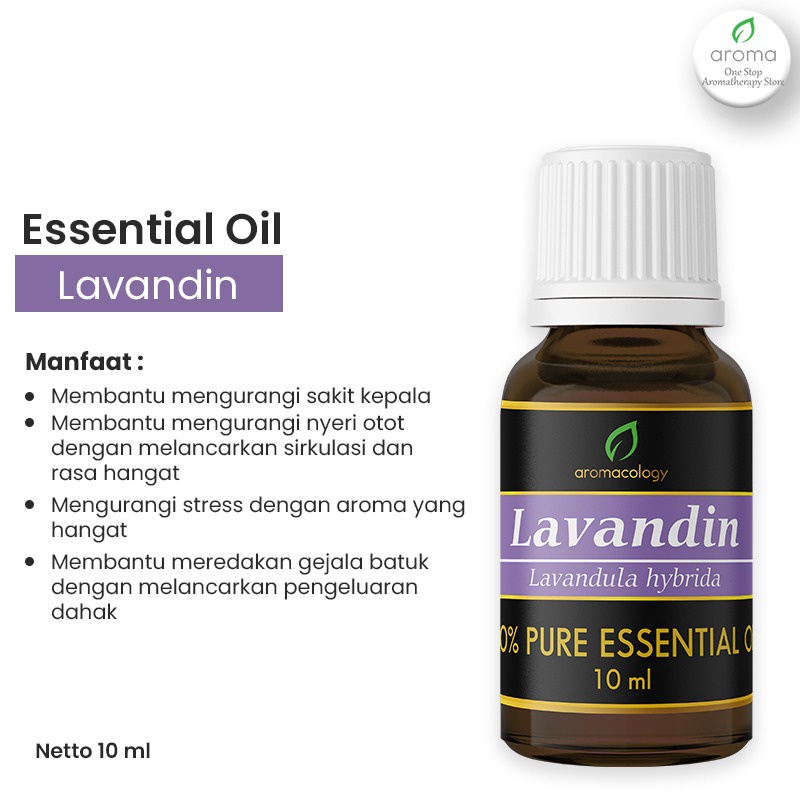 Essential Oil Aromatherapy Aromacology - Lavandin 10ml