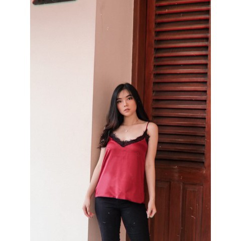 Yukensi Satin & Lace Wanita CottonBells - B 7036