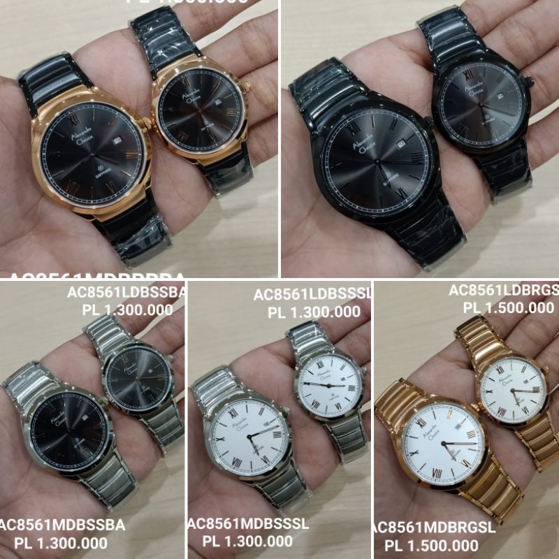 Jam Couple Ac8561 Original || Ac 8561 Ld || Ac 8561 Md