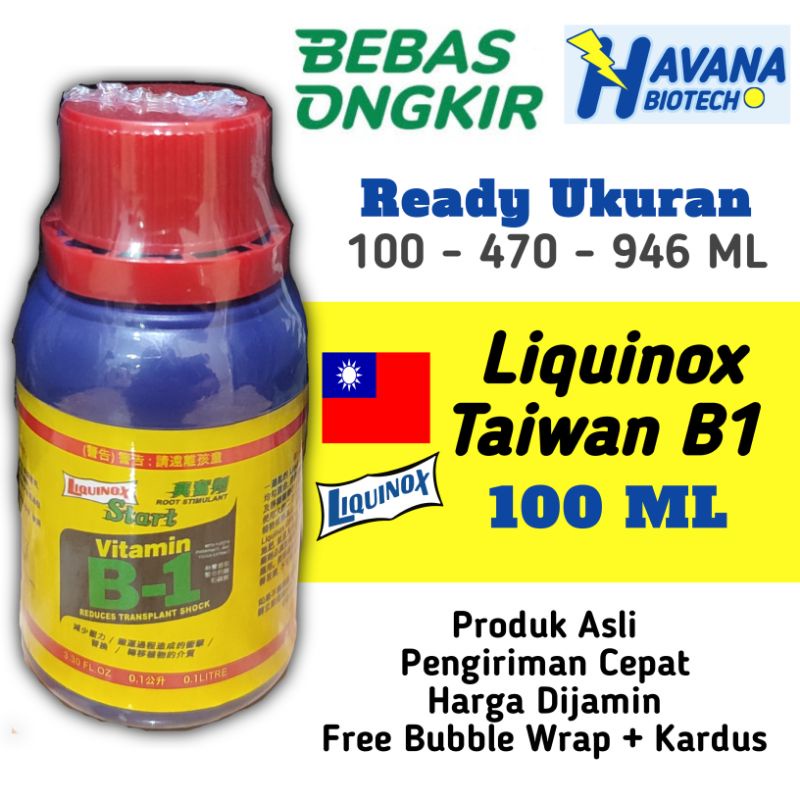 Jual Liquinox Start Vitamin B1 Tanaman (Taiwan) 100 ML | Shopee Indonesia