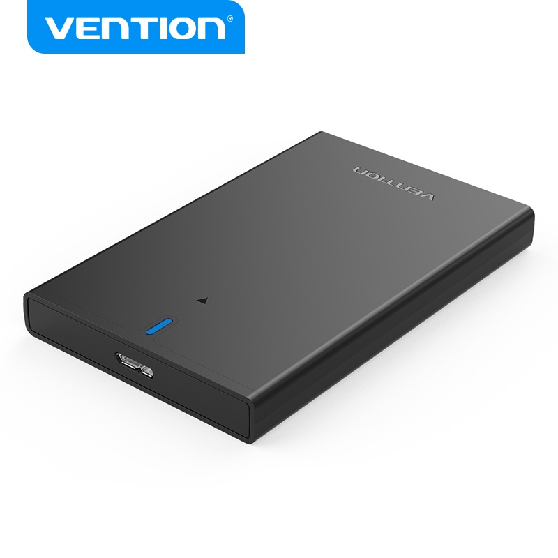 Vention Case Hardisk Eksternal 2.5 &quot;USB 3.0 Micro B Tipe C SATA 5Gbps