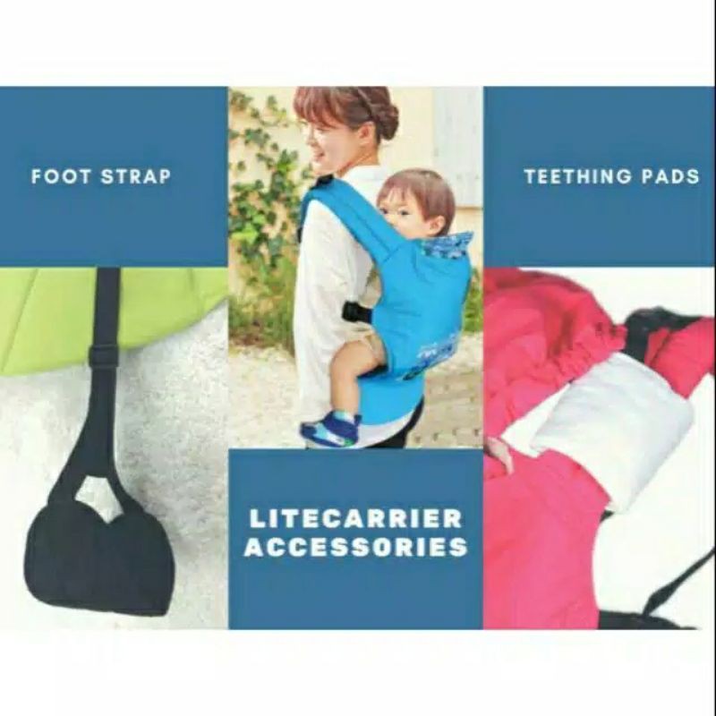 Asesoris Gendongan LaundryNet Teethingpad Footstrap Teethingpad drollpad Lite Carrier Cuddle Me