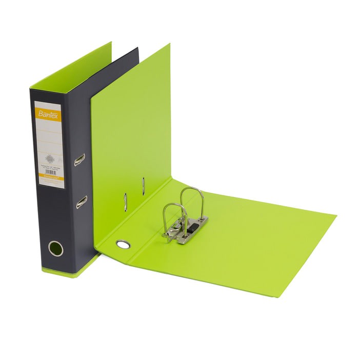 

Sale Ordner Bantex Two Tone Folio 7Cm Grey Lime - 1465V2565 Trendi