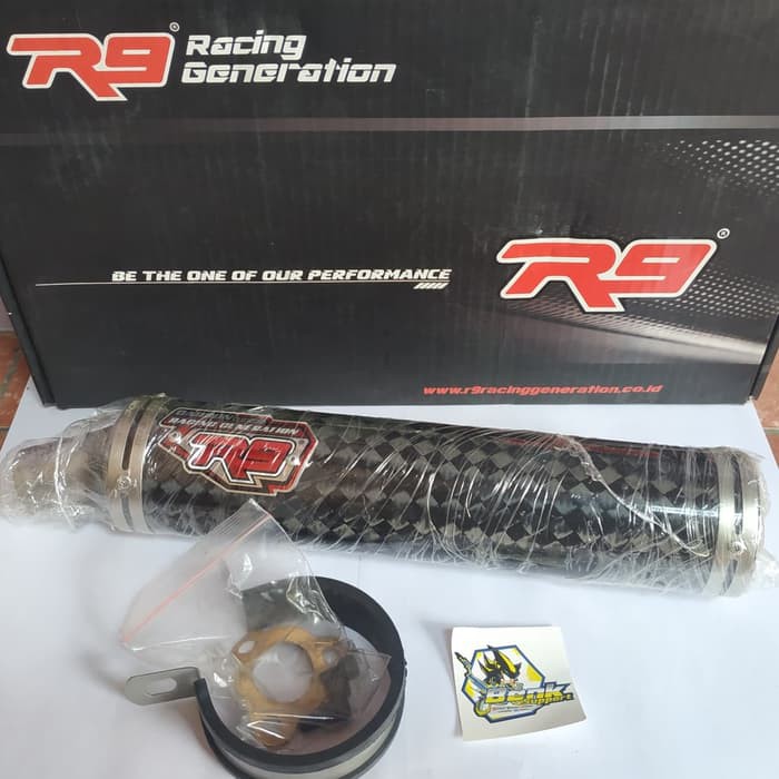 KNALPOT SILENCER NINJA R RR R9 ARAGON ORIGINAL