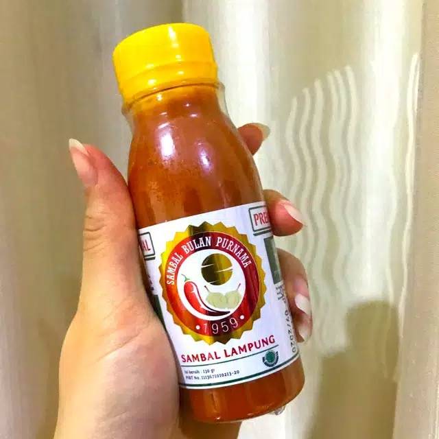 Sambal Bulan Purnama Sambal Tanpa Penguat Rasa Sambal Lampung Shopee Indonesia