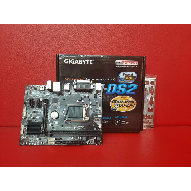 Mtherboard Gigabyte H81M-DS2 LGA 1150 Garansi Resmi 3 Tahun Murah