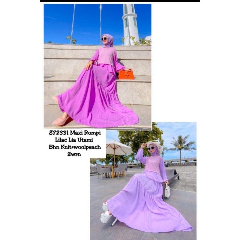 GAMIS EXTU UTAMI LILAC EDITION ORIGINAL