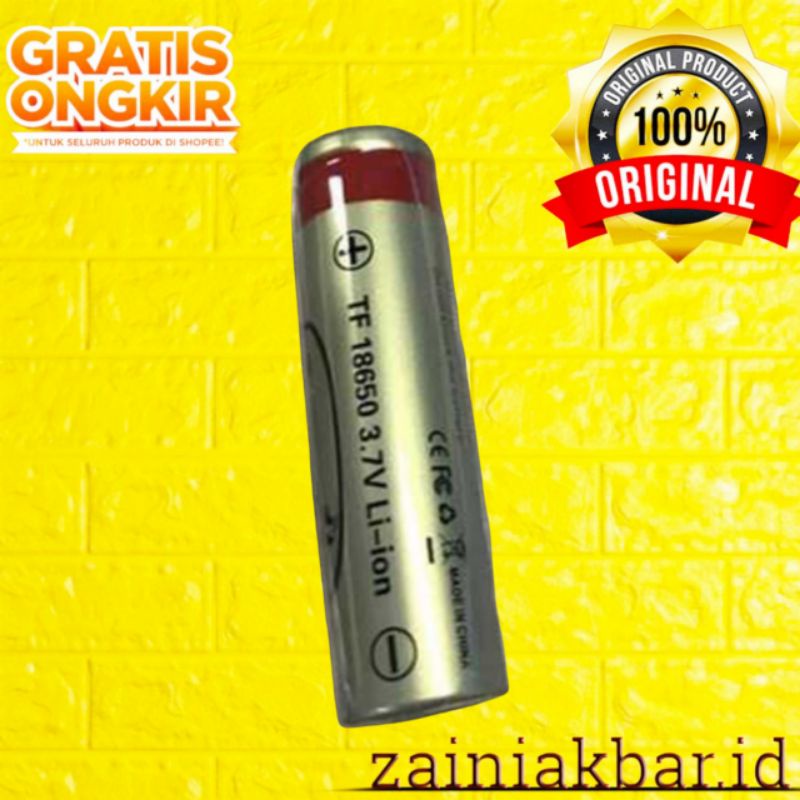 Baterai Trustfire  Li-ion 18650 6000mAh 3.7V Button Top - BRC 18650