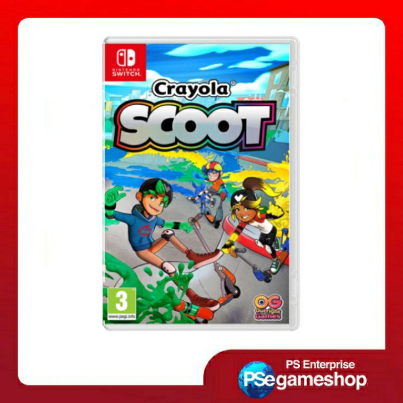 SWITCH CRAYOLA SCOOT - ENG / EURO