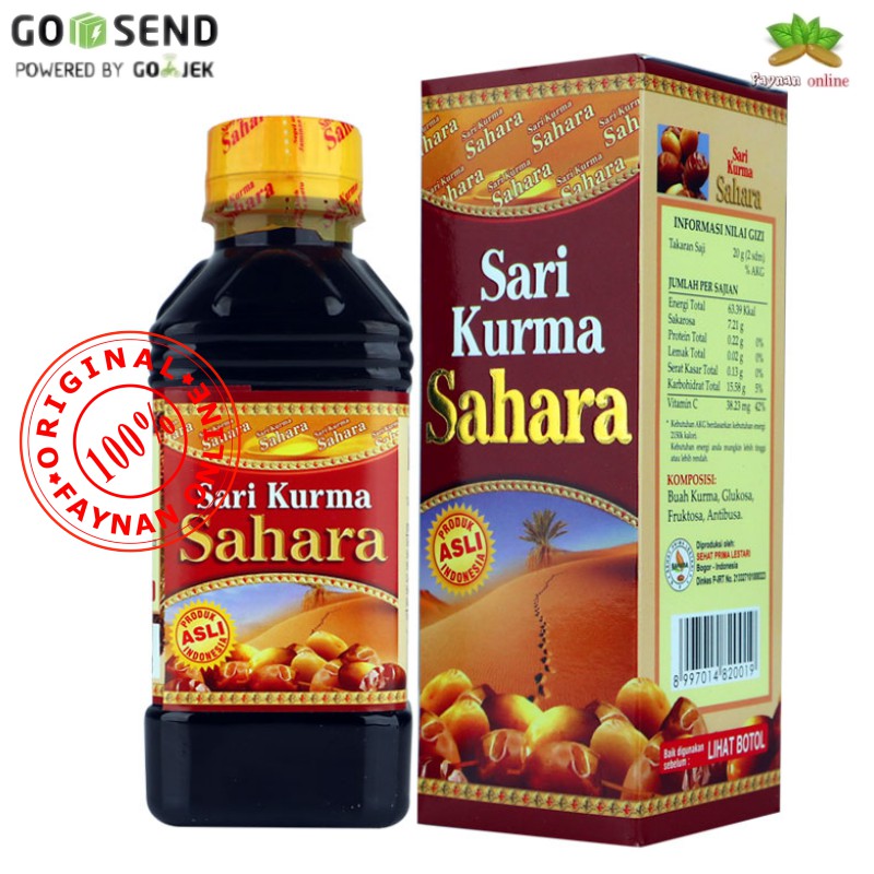 Sari Kurma  Sahara 330g Sarikurma Sahara Madu Kurma Sahara Meningkatkan Stamina