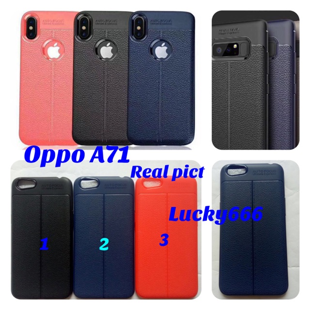 Soft case kulit oppo a71 silikon oppo a71 softcase oppo a71 a 71