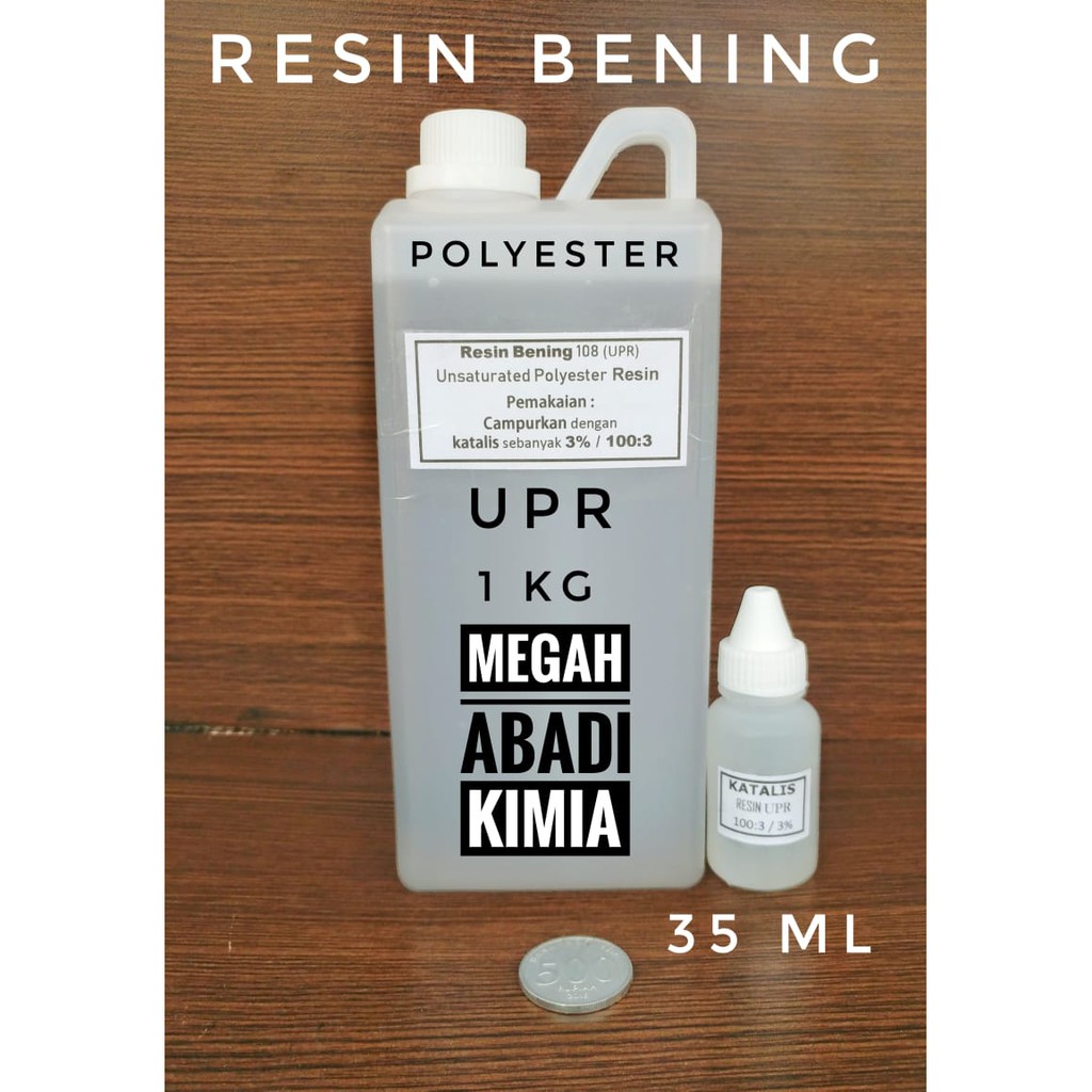 RESIN BENING 1kg KATALIS 35 ML Shopee Indonesia