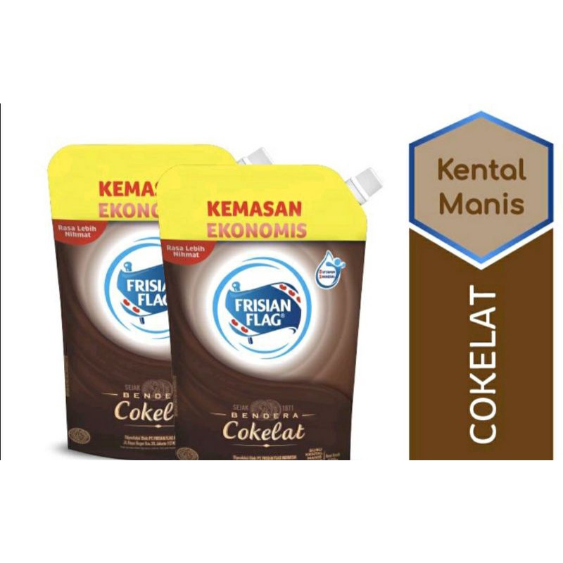 

OBRAL!!!Susu Kental Manis Coklat Frisian Flag Pouch 545 gr