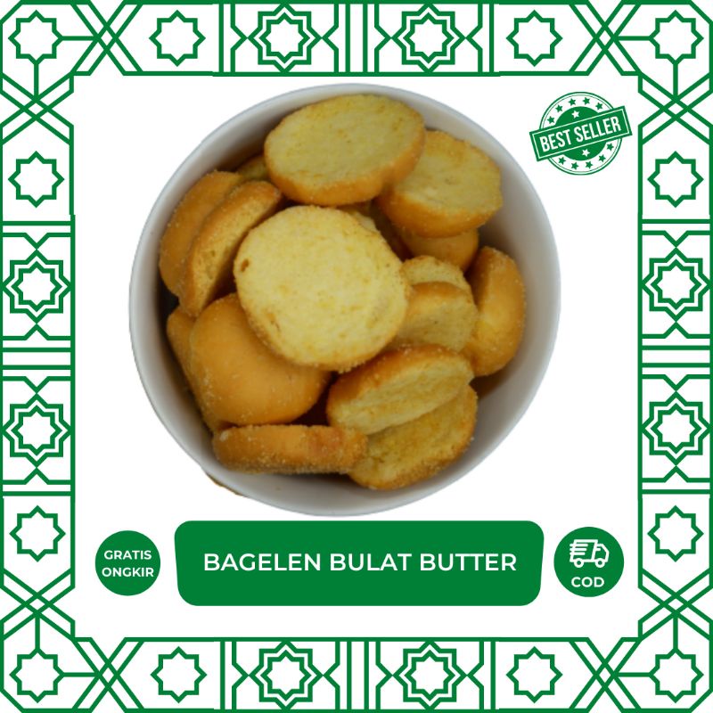 

Gosen/baglen bulat butter cemilan bandung oleh oleh bandung