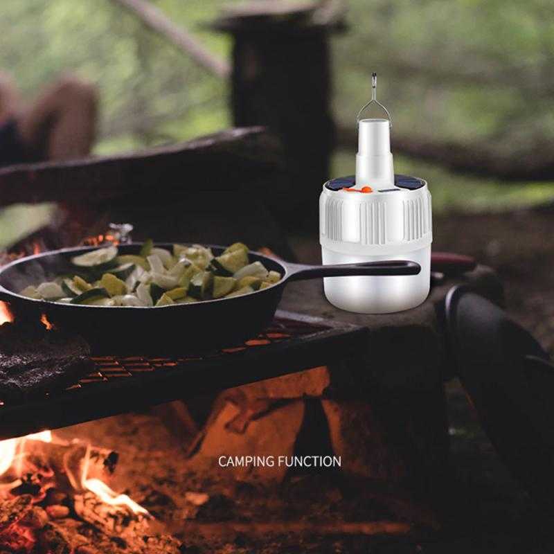Oobest Lampu LED Camping Tenda Solar Waterproof Cool White 80W - YJ-24