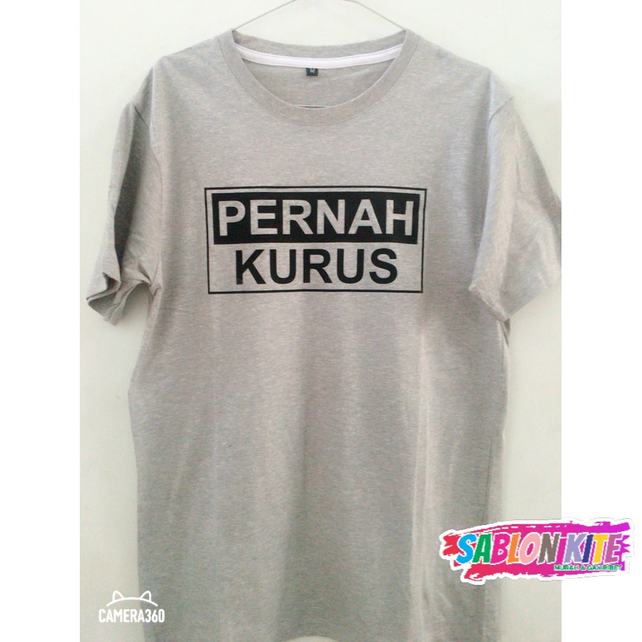 MURAH!!! KAOS T-SHIRT DISTRO PERNAH KURUS