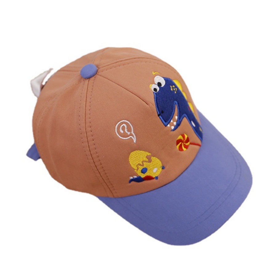 Topi anak usia 6-24 bulan import terbaru model karater Dino Lolipop