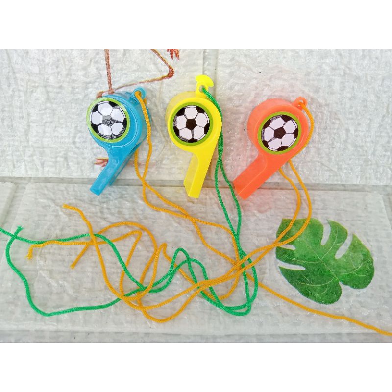 MAINAN ANAK PLUIT MOTIF BOLA [PER PCS]