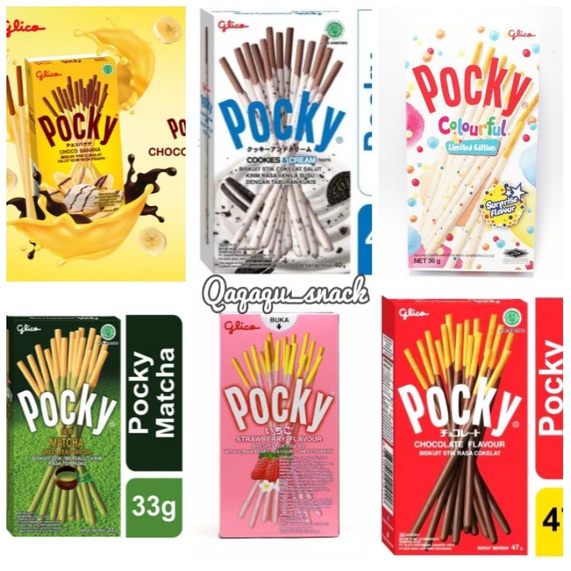

POCKY / GLICO POCKY REGULAR /COKLAT POCKY/POCKY COKLAT STIK
