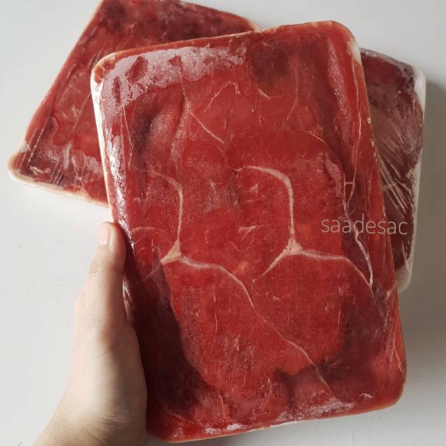

Daging Slice Sukiyaki NON FAT Shabu Shabu Yakiniku