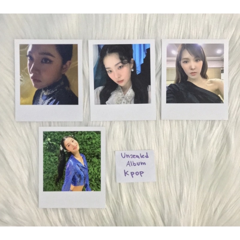 Red Velvet Polaroid Feel My Rhythm Pola The Reve Festival pob makestar ms Yeri Wendy Joy Seulgi rv p