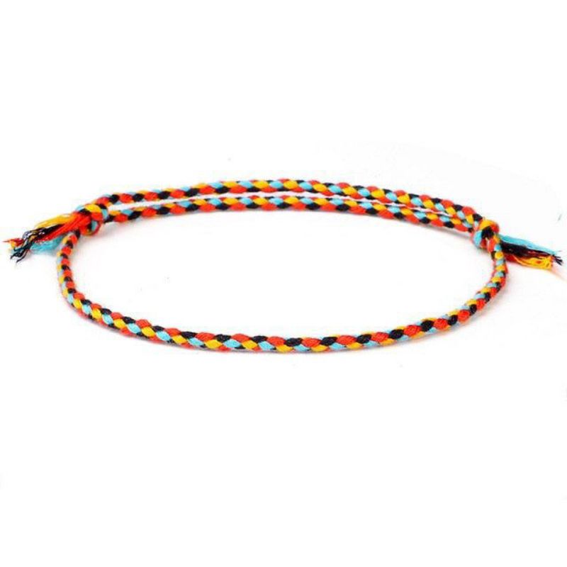 gelang BTS gelang jali Tibet gelang multiwarna gelang unik gelang tradisi gelang Korea gelang handmade gelang rajut gelang trend gelang simpul gelang motif Tibet gelang kombinasi unik gelang bagus gelang kunci gelang cople gelang pasangan persahabatan