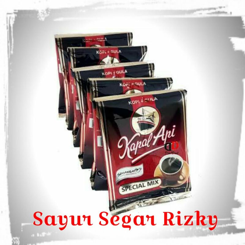 

Kopi Kapal Api Spesial Mix, Kopi Kapal Api Susu 10 Sachet