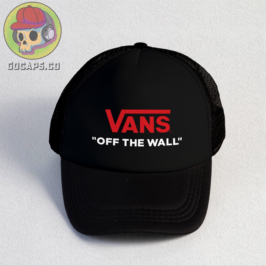 Vans | Trucker Hat | Topi Pria | Trucker | Baseball | Brand | Topi Jaring | Gocaps