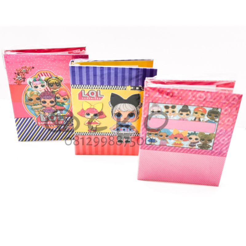 

Binder A5 Motif LOL untuk Anak/Binder Note A5 motif anak