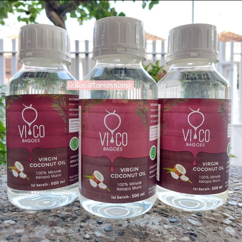 

VICO Bagoes 500ml || VCO Kelapa Murni || Virgin Coconut