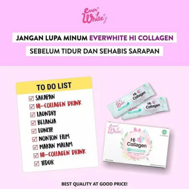 ✨ AKU MURAH ✨Ever White Hi-Collagen Drink / Original 100%