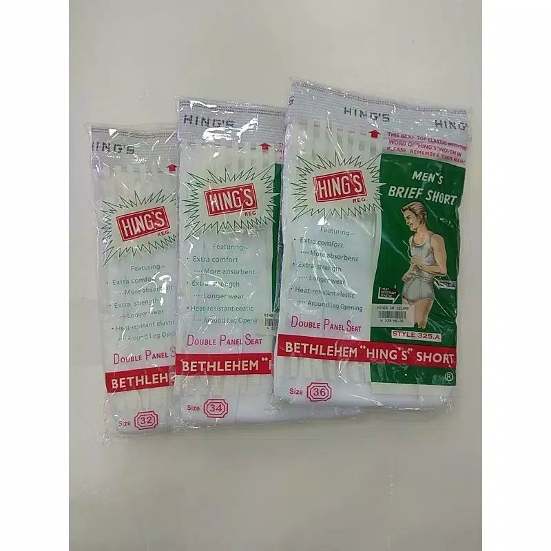 HINGS HONGKONG CELANA DALAM/ CD HINGS HONGKONG / CELANA DALAM HINGS HONGKONG ORIGINAL
