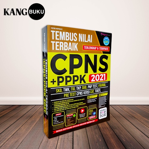 BUKU TES CPNS : TEMBUS NILAI TERBAIK CPNS PPPK 2021 TERLENGKAP TERUPDATE